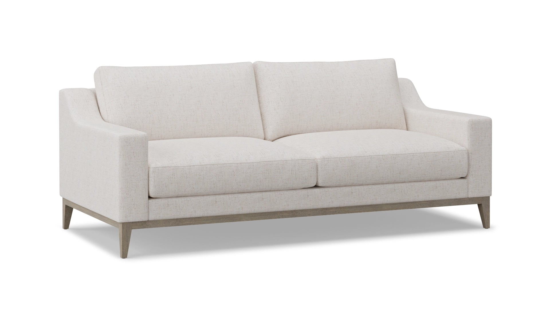 acacia sofa 25 degree view