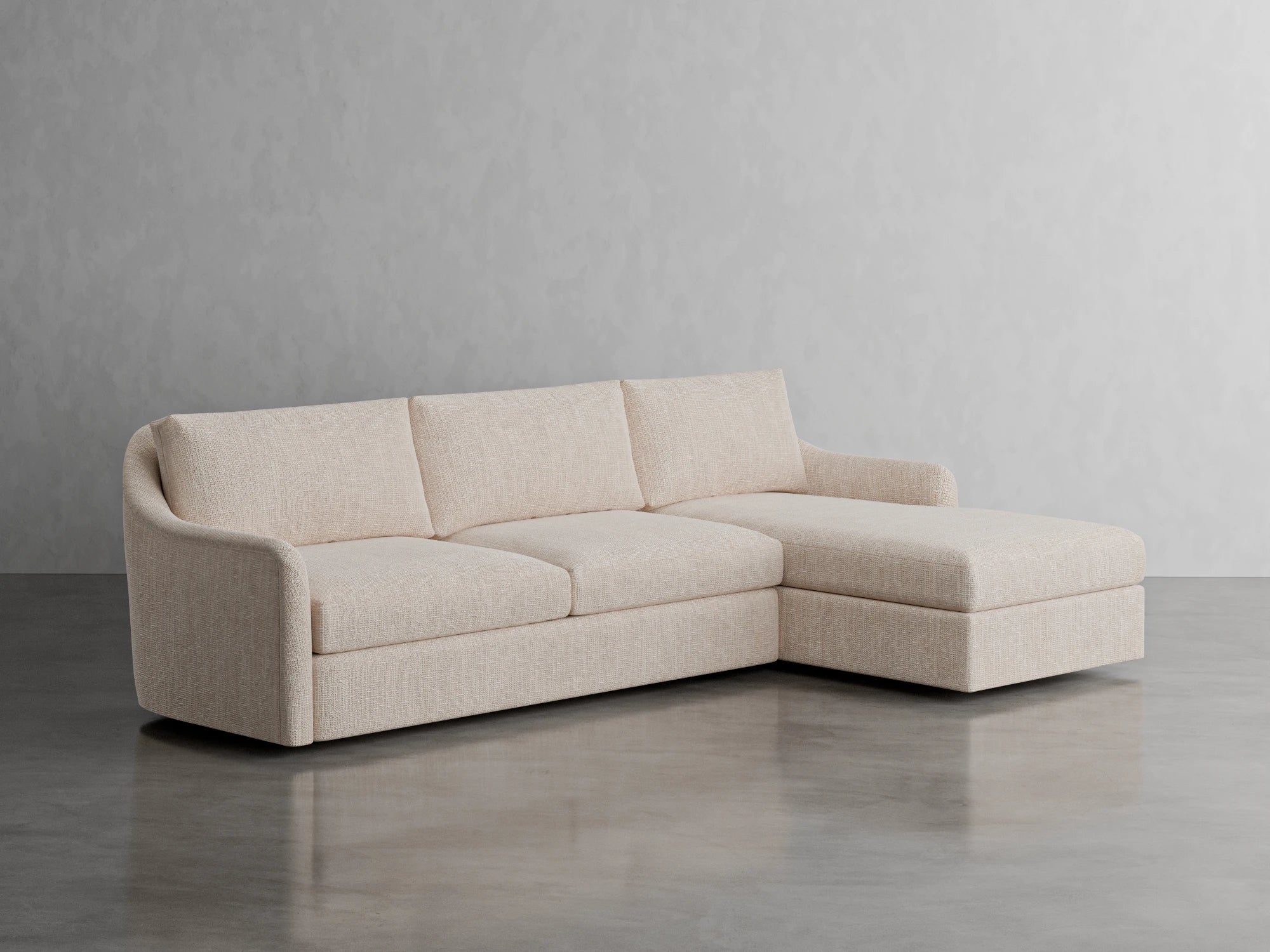 mancera chaise sectional studio scene